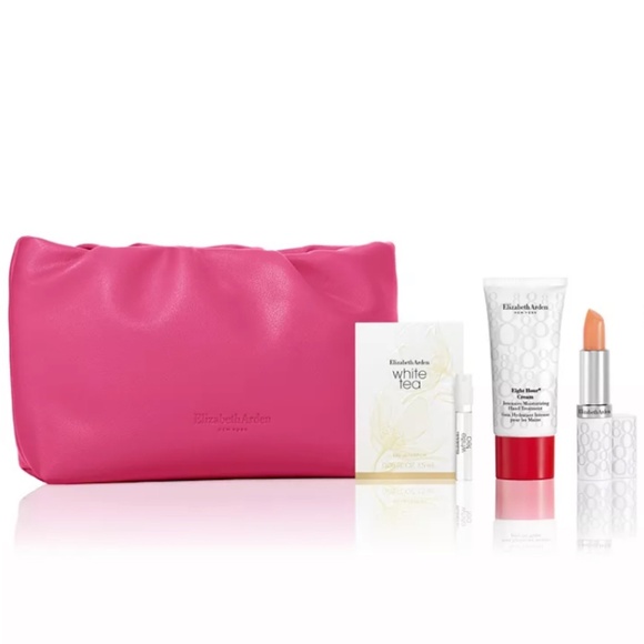 Elizabeth Arden Eight Hour Gift Set Hand Treatment Lip White Tea Bag NEW - Picture 1 of 4